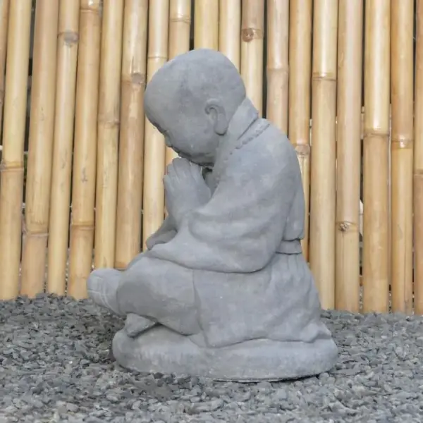 Product image 3 of the product “Sitting monk with namaste, about 50cm height ”